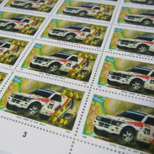 South Africa 24 July 1992 Sport stamps - Set of 6 full pages - 150 stamps in total - SACC 778-783