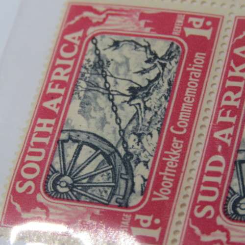 SACC 79 South Africa block of 4 stamps