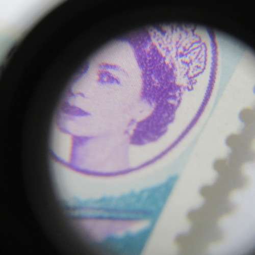 Rhodesia and Nyasaland SACC No. 38 Dam Wall - mint hinged with shift of purple printing