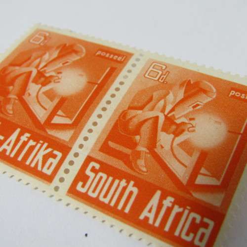 South Africa SACC 92 - welder 4 pairs with variations - uncirculated
