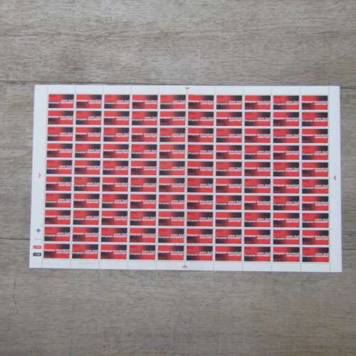 South Africa SACC 461 and 462 full sheet of 1979 RSA 4c save fuel stamps