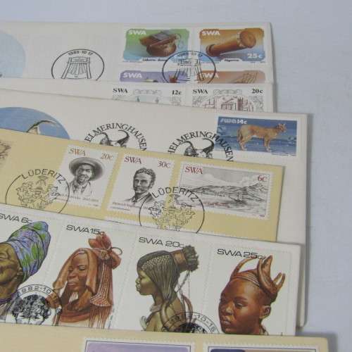 Lot of 22 SWA First Day Covers