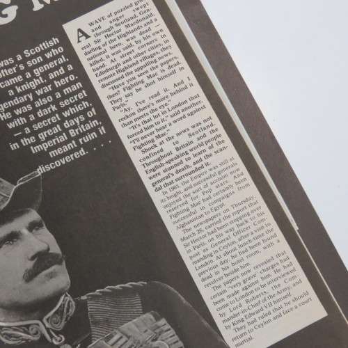 December 1975 Headlines magazine Paret battles for life (Boxing)