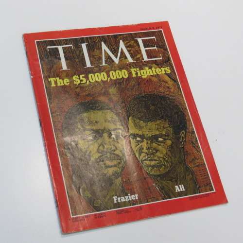 1971 March 8 Time Magazine - Boxing Special on Frazier / Ali