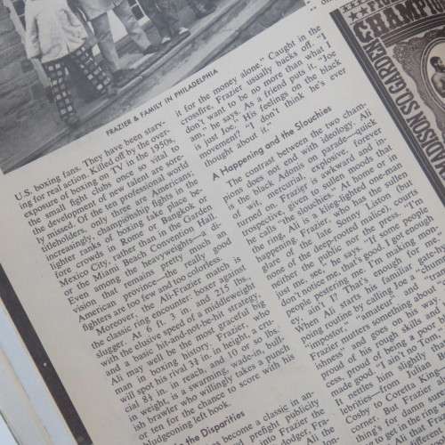 1971 March 8 Time Magazine - Boxing Special on Frazier / Ali
