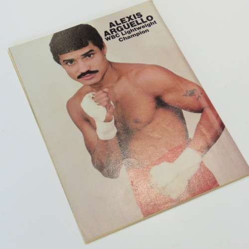 1983 Fight Game boxing magazine with Ray Mancini poster