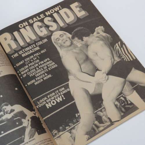 1983 Fight Game boxing magazine with Ray Mancini poster