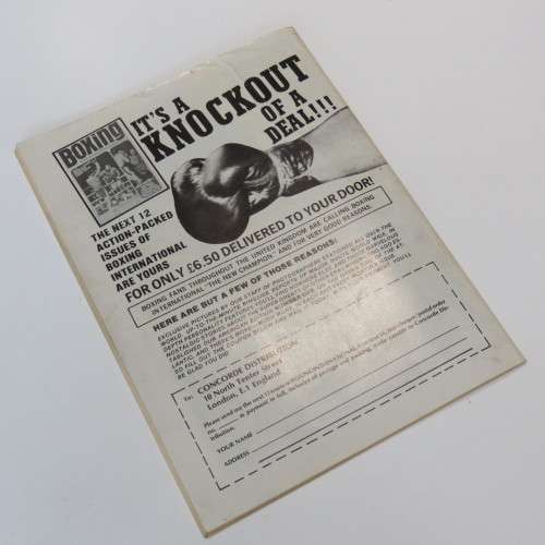 Original Muhammad Ali Boxing picture book