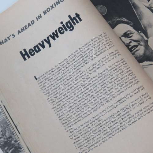 Boxing yearbook of True magazine - 1960 edition