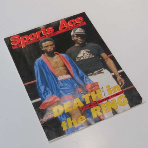 Sports Ace Magazine December 1985 - The Jacob Morake tragedy - Death in the ring
