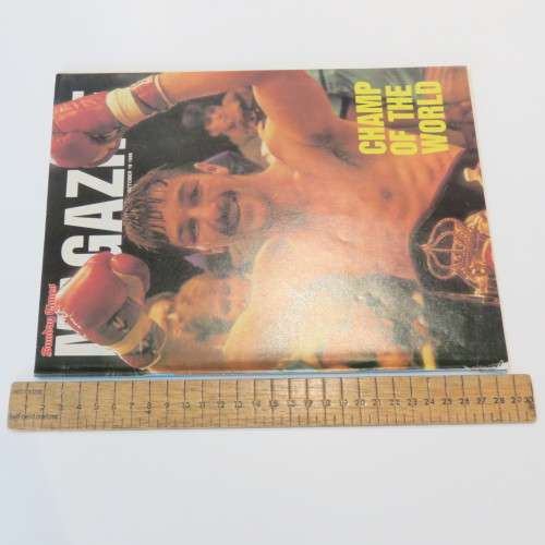 1986 October 19 Sunday Times Magazine - Brian Mitchell - Boxing champ of the world