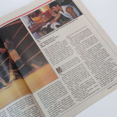 1986 October 19 Sunday Times Magazine - Brian Mitchell - Boxing champ of the world