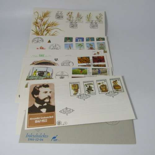 Lot of 41 Southern Africa First Day Covers and other items - early homelands included