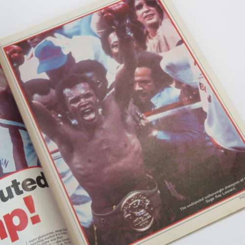 Pace August 1982 Magazine - Boxing Special Sugar Ray