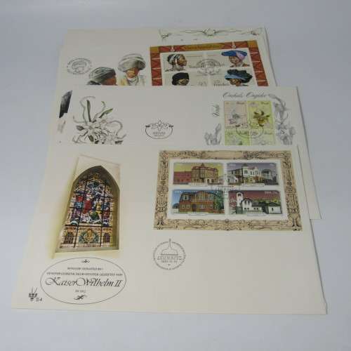 Lot of 48 Southern Africa - First Day Covers and Sheets - also other items