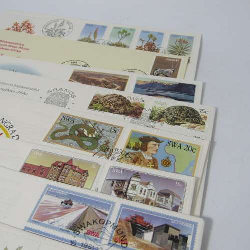 Lot of 38 Southern Africa - First Day Covers and Sheets - also other items (Early homelands)