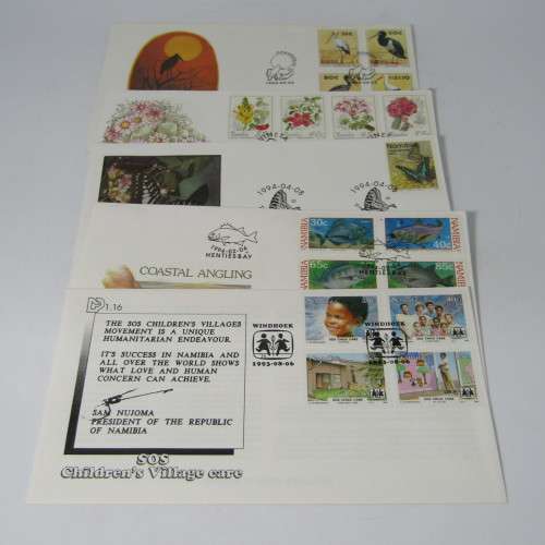Lot of 25 Namibia First Day Covers including No. 1