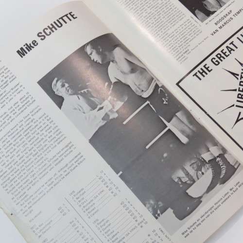 Cape Ringside Club International Boxing souvenir programme - Duane Bobick VS Mike Schutte