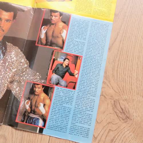 John Conteh - Superstar of Seventies - Boxing poster - 83 x 60 cm