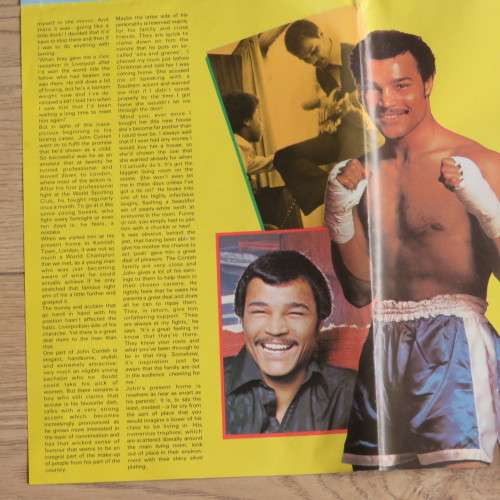 John Conteh - Superstar of Seventies - Boxing poster - 83 x 60 cm