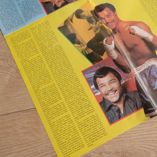 John Conteh - Superstar of Seventies - Boxing poster - 83 x 60 cm