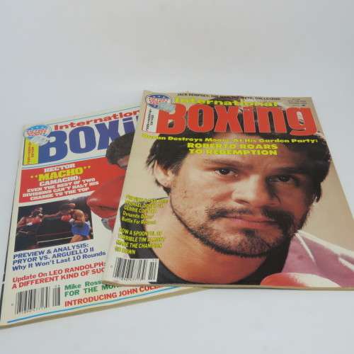 International boxing - Lot of 5 magazines - 1982/83