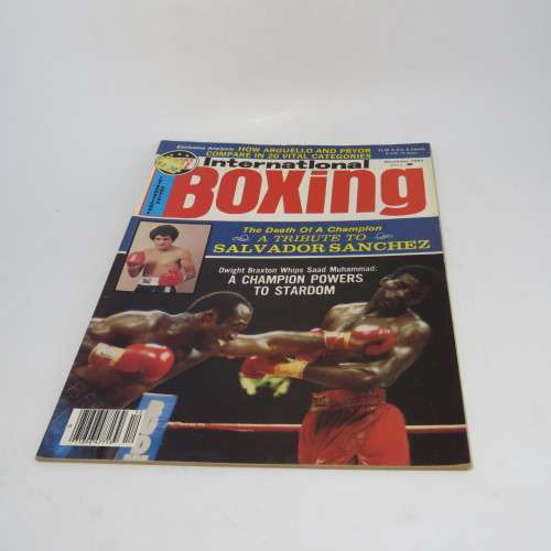 International boxing - Lot of 5 magazines - 1982/83