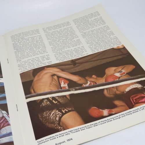 Knockout Magazine - Boxing South Africa - August 74 to December 74 - 5 Magazines