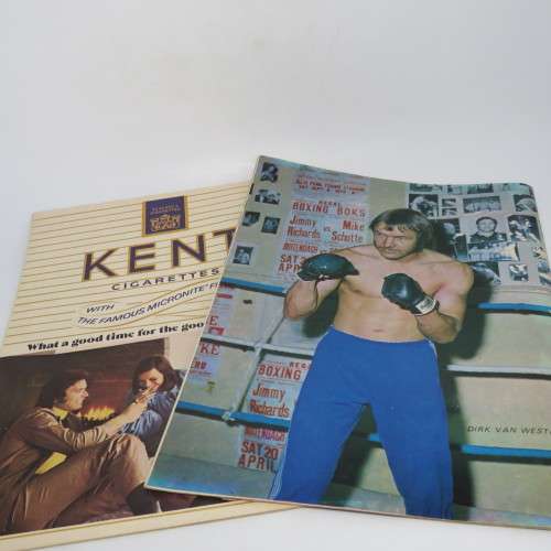 Boxing Magazine - Ringside no 1-4 - Scarce - No 3 with piece missing
