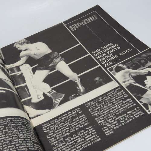 Boxing Magazine - Ringside no 1-4 - Scarce - No 3 with piece missing
