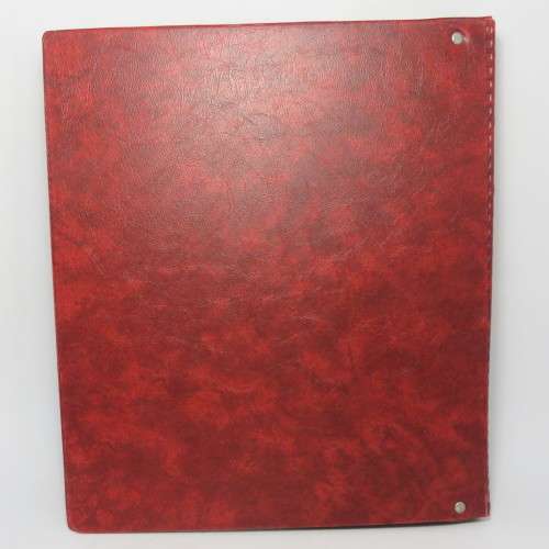 Loose leaf album with 95 Homelands maxi cards