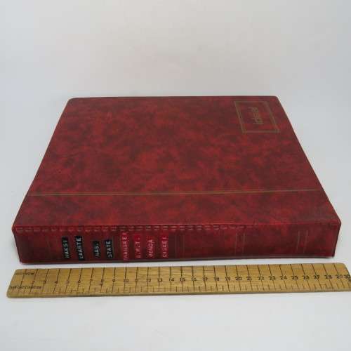 Loose leaf album with 95 Homelands maxi cards