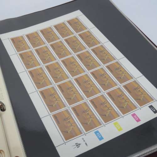 South West Africa 1980 and later definitive issue - Animals - Lot of over 50 full sheets - Mint