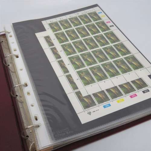South West Africa 1980 and later definitive issue - Animals - Lot of over 50 full sheets - Mint