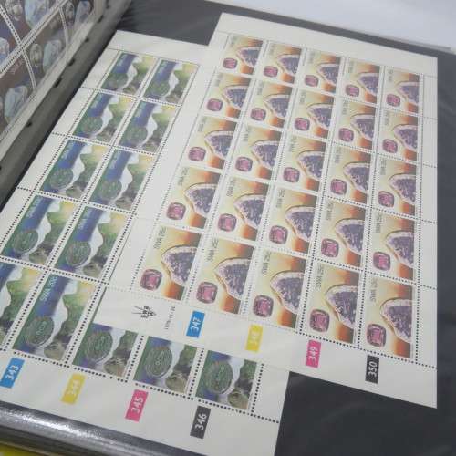 South West Africa - Lot of over 100 full sheets plus a few partial sheets