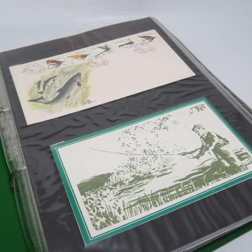Lot of 52 Transkei and Bophuthatswana first day covers and other postal items in loose leaf file