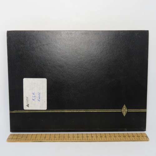 16 Page stamp album with South Africa mint stamps - Over 375 stamps - Some decent high value stamps