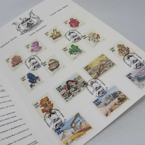 South West Africa 2nd definitive set mint plus 3rd and 4th definitive sets used