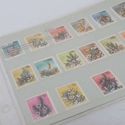South West Africa 2nd definitive set mint plus 3rd and 4th definitive sets used