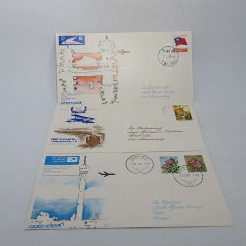Lot of 26 old First day covers and flight covers plus other items