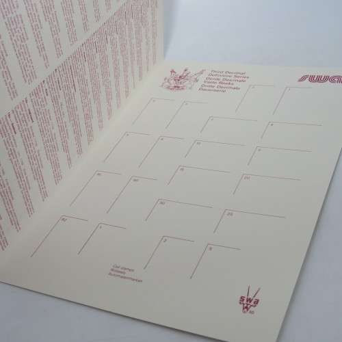 South West Africa - 3rd decimal definitive series - Lot of 10 empty unused covers - Rarely seen