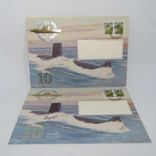 Lot of 3 First day covers - SA Submarines