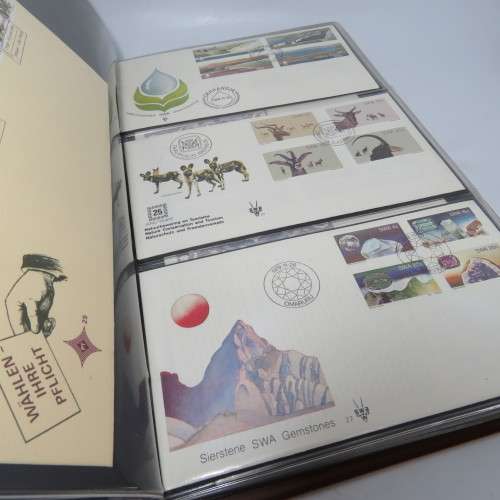 South West Africa First day cover album with various Philatelic items