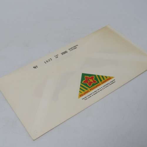 First day cover - 25 Years School of Armour - Cancelled in Tempe - Signed by col HT Heinze