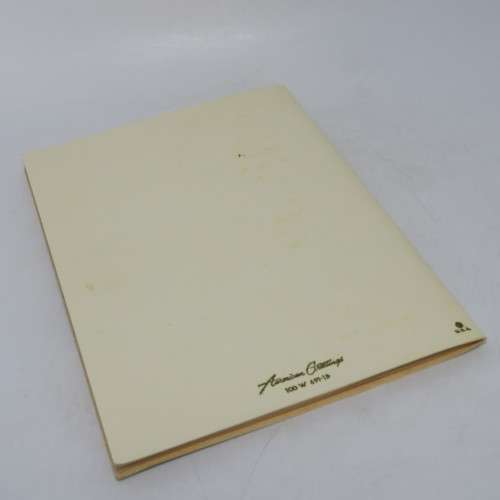 a Wedding keepsake for the Bride and Groom booklet