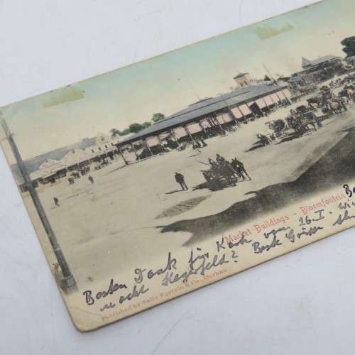 1905 Postcard posted from Bloemfontein to Swakopmund - Posted 8 Feb 1905