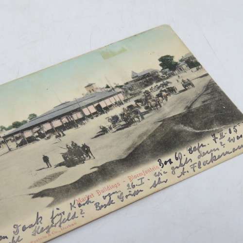 1905 Postcard posted from Bloemfontein to Swakopmund - Posted 8 Feb 1905