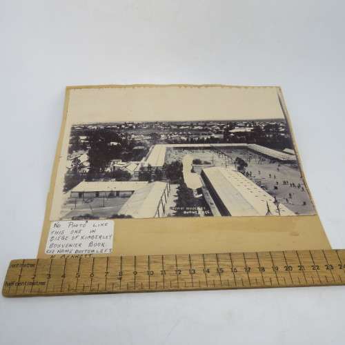Photo of Kimberley during the siege - Boer War - Damaged - Taken by M Bennett