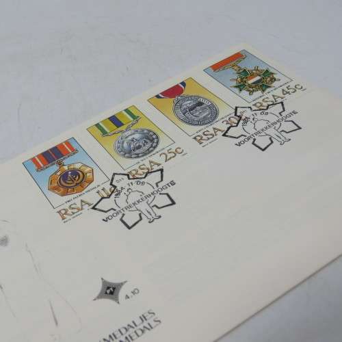 Set of 3 First day covers with SA Medals - Including one for AP Moller