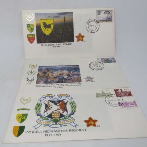 Lot of 15 SADF First day covers - Unaddressed / Unsigned